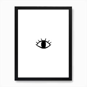 Open Eye Art Print