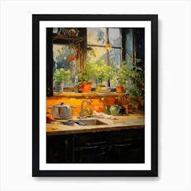 Kitchen Window Art Print