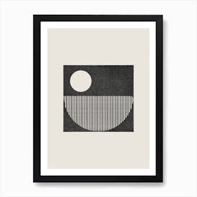 Abstract Circles 22 Art Print