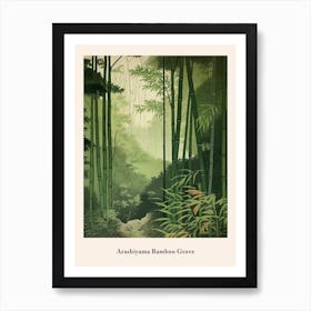 Arashiyama Bamboo Grove Poster