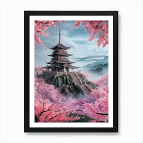 Sakura Blossoms 7 Art Print