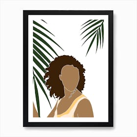 Tropical Reverie Grace Art Print