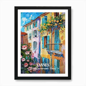 Mediterranean Views Cannes 3 Art Print