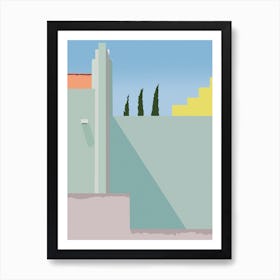 Vineyard  Art Print