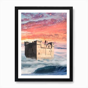 Surreal Castle Art Print