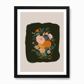 Floral Party Art Print