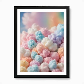 Rainbow Clouds 4 Art Print