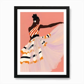 Dancing Amita No 1 Art Print