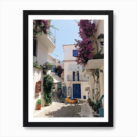 Skiathos Town Greece Island Art Print
