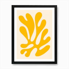 Yellow Flower Art Print