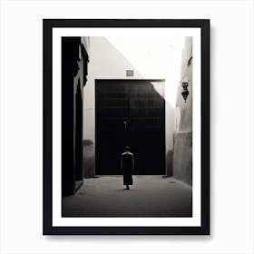 Marrakech, Morocco, Black And White Photography 4 Art Print