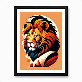 Lion Art Print