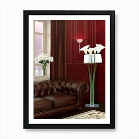 Calla Lilies 8 Art Print