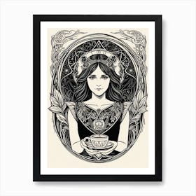 Elven Queen Art Print