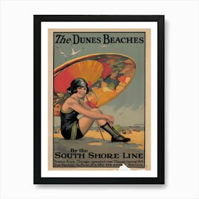Dunes Beaches Art Print