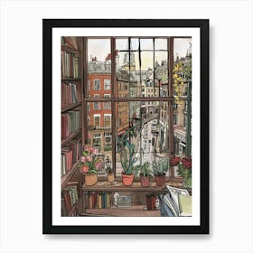 London Window Art Print