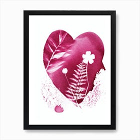 Wild at Heart Of Ferns Art Print