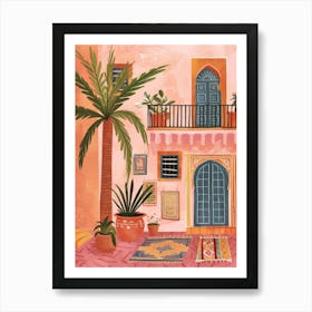 Moroccan House Art Print