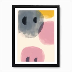 Happy Everything Abstract 0 Art Print