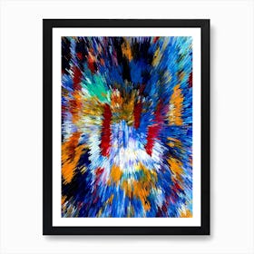 Acrylic Extruded Painting 389 Art Print