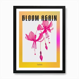 Hot Pink Fuchsia 1 Poster Art Print