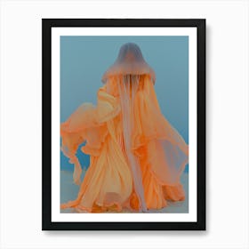 "Surreal Beach Fashion" Art Print