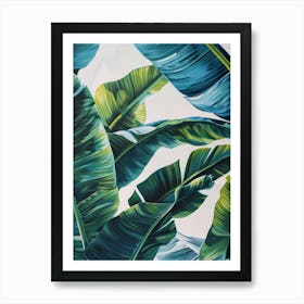 Banana Leaves 11 Art Print