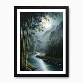 Bamboo Forest 1 Poster