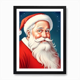 Santa Claus Art 1 Art Print