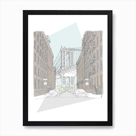 New York Dumbo Art Print