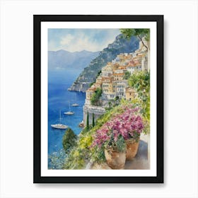 Amalfi Coast 3 Art Print