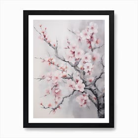 Cherry Blossom Painting 8 Art Print