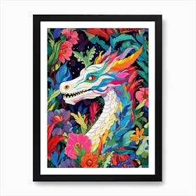 Dragon Cartoon Style 3 Art Print
