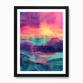 Abstract Painting 746 Art Print