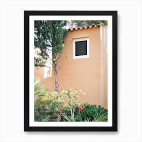 Terracotta House in Ibiza Village // Ibiza Travel Photography Art Print