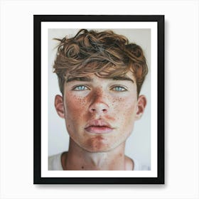 Portrait Of A Young Man 28 Art Print