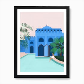Marrakech Riad Morocco III Art Print