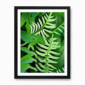 Pteris Fern Art Print