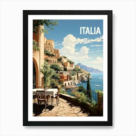 Amalfi Italia Art Print