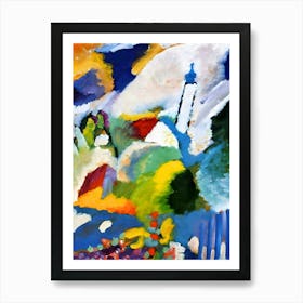 Wassily Kandinsky Landscape Art Print