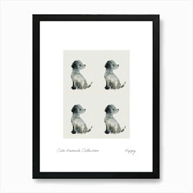 Cute Animals Collection Puppy 1 Art Print