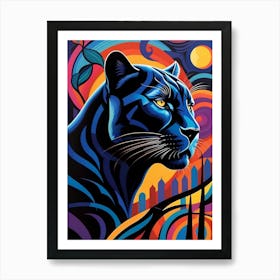 Black Panther Art Print