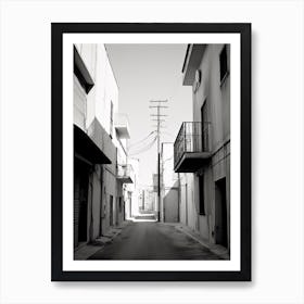 Nicosia, Cyprus, Black And White Photography 3 Art Print