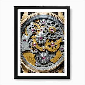 Watch With Gears 2 Art Print