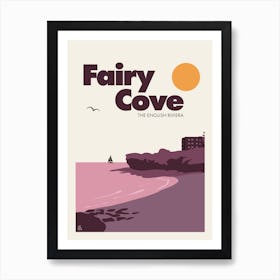 Fairy Cove, The English Riviera Art Print