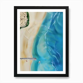 Beach Scene 4 Art Print