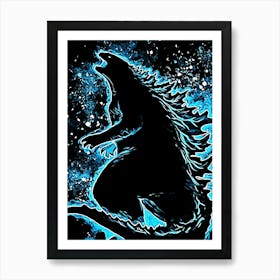 Godzilla 3 Art Print