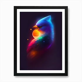 Colorful Bird Art Print