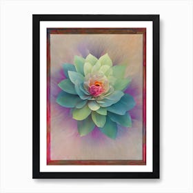 Lotus Flower Art Print