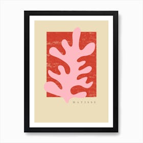 Red And Pink Matisse Art Print